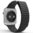 Leather Loop Band  / Magnetic Strap for Apple Watch 42mm / 44mm / 45mm / 46mm / Ultra 49mm - Black