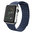 Leather Loop Band (Magnetic Clasp) Strap for Apple Watch 42mm / 44mm / 45mm / Ultra 49mm - Blue