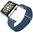 Leather Loop Band (Magnetic Clasp) Strap for Apple Watch 42mm / 44mm / 45mm / Ultra 49mm - Blue