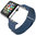 Leather Loop Band  / Magnetic Strap for Apple Watch 42mm / 44mm / 45mm / 46mm / Ultra 49mm - Blue
