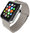Leather Loop Band  / Magnetic Strap for Apple Watch 42mm / 44mm / 45mm / 46mm / Ultra 49mm - Grey