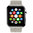 Leather Loop Band  / Magnetic Strap for Apple Watch 42mm / 44mm / 45mm / 46mm / Ultra 49mm - Grey