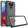 Hybrid Fusion Frame Bumper Case for LG G6 - Black (Clear)