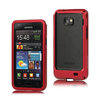 Sweet Armor Metal Bumper Case for Samsung Galaxy S2 - Red