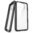 Hybrid Frame Bumper Case for Samsung Galaxy S5 - Black (Clear)