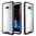 Hybrid Fusion Frame Bumper Case for Samsung Galaxy S8 - Black / Clear (Back)