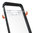 Hybrid Fusion Frame Bumper Case for Samsung Galaxy S8 - Black / Clear (Back)