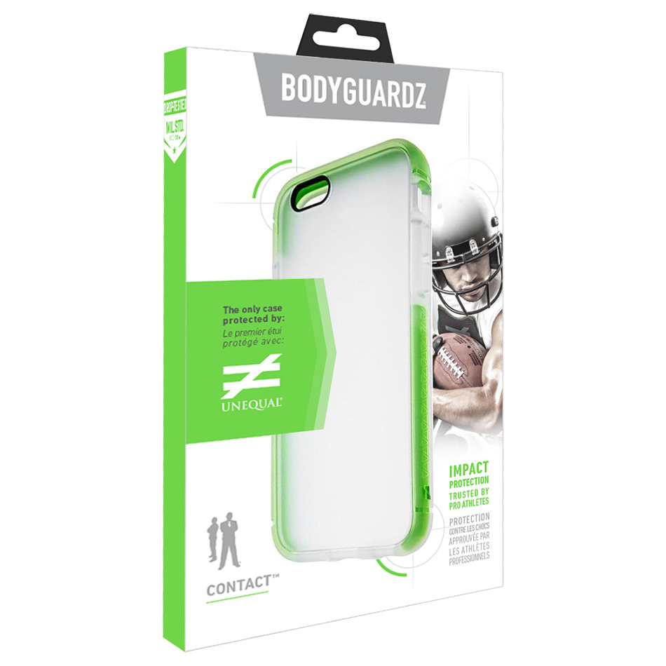 BodyGuardz Contact Case for Apple iPhone 6 Plus / 6s Plus - Clear