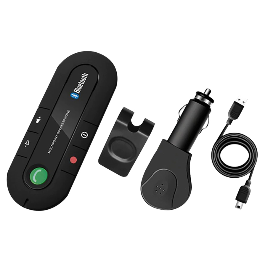 Vehicle Bluetooth Hands-Free Phone Calls Speaker (USB rechargeable