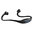 Sports One Piece Bluetooth Stereo Headset - Black