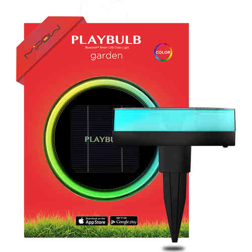 MiPow PlayBulb Bluetooth Outdoor Wireless Solar Powered Garden Light