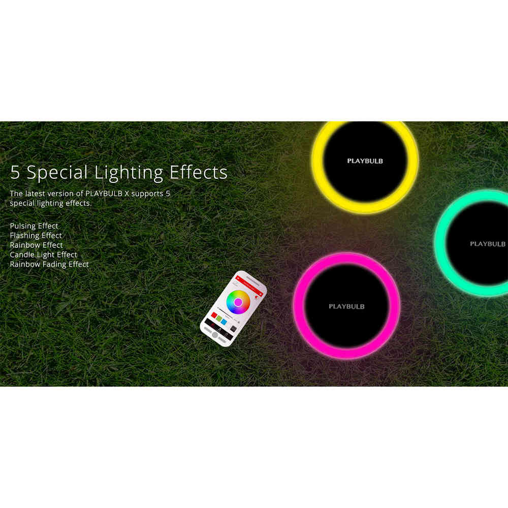 MiPow PlayBulb Bluetooth Wireless Solar Power Garden Light