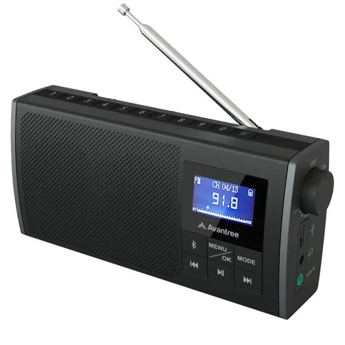 Avantree Soundbyte Bluetooth Stereo Speaker / FM Radio / Portable Audio Player