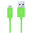 1m Micro USB to USB 2.0 Charging Cable (Charge & Sync) - Green