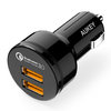 Aukey CC-T8 (36W) 2-Port USB Fast Car Charger / Quick Charge 3.0