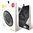 Baseus Simple (10W) Ultra Thin Glass Wireless Charger Pad - Transparent