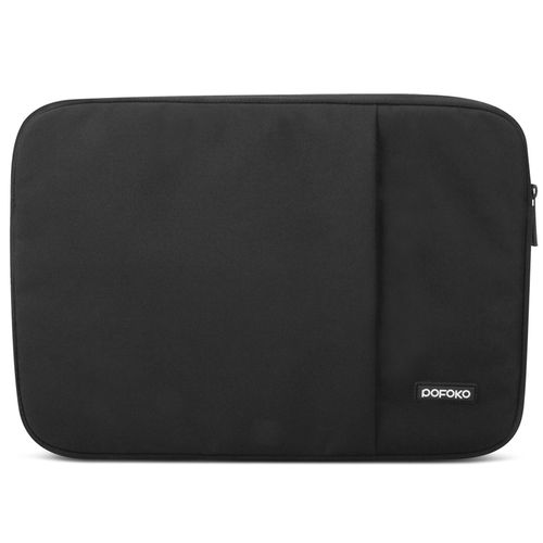 Pofoko 15-inch Zipper Sleeve Carry Case for iPad Pro / Tablet / MacBook / Laptop - Black