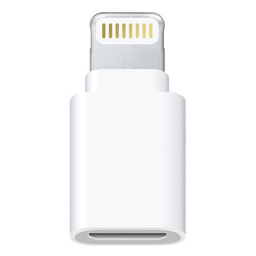 8-Pin Apple Lightning (Male) to Micro USB (Female) Adapter