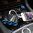 3x Car Cigarette Lighter Socket Splitter (12-24V) / 3-Port USB Charger