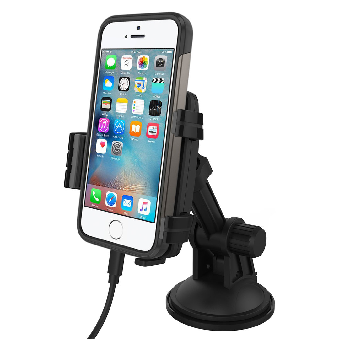 Kidigi Car Mount Cradle Holder Charger Apple iPhone SE 5s