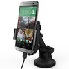 Kidigi Suction Cup Car Mount Holder + Charger for HTC One M8