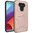 Dual Armour Shockproof Case & Card Slot Stand for LG G6 - Pink