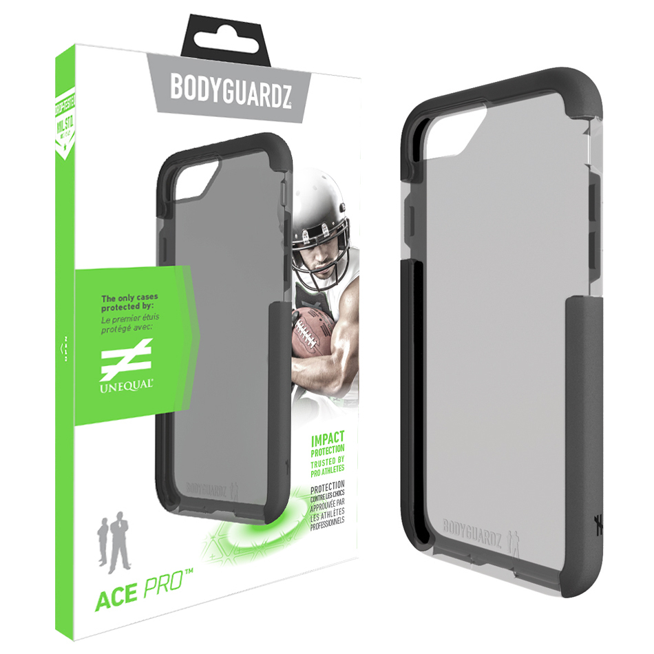 BodyGuardz Ace Pro Case for iPhone 8 7 SE 2nd Gen Black