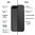 BodyGuardz Ace Pro Case for Apple iPhone 8 Plus / 7 Plus - Smoke Black