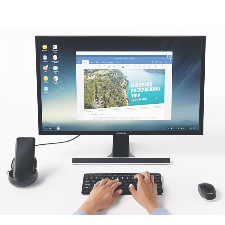 Samsung Dex Station Docking Stand Galaxy S8 S9 S10 Note 8