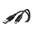 EFM Flipper Reversible MFi Lightning Charging Cable (1m) for iPhone / iPad - Black