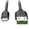 EFM Flipper Reversible MFi Lightning Charging Cable (1m) for iPhone / iPad - Black