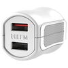 EFM (17W) Dual USB Fast Charger for Mobile Phone / Tablet - White
