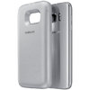 Wireless Charging Battery Backpack Case for Samsung Galaxy S7 - Silver