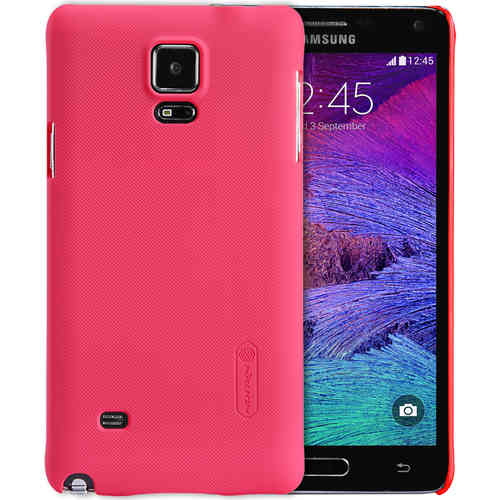 Nillkin Frosted Shield Hard Case for Samsung Galaxy Note 4 - Red
