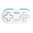 8Bitdo FC30 Zero Mini Bluetooth Game Controller for Android / Windows