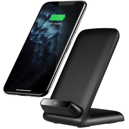 Qi Certified (10W) Fast Wireless Charger / Desktop Stand for Phone