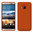 Flexi Candy Crush Silicone Case for HTC One M9 - Orange (Matte)