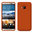 Flexi Candy Crush Silicone Case for HTC One M9 - Orange (Matte)