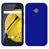 Flexi Candy Crush Silicone Case - Motorola Moto E 2nd Gen - Dark Blue