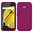 Flexi Candy Crush Silicone Case for Motorola Moto E 2nd Gen - Pink