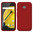 Flexi Candy Crush Silicone Case for Motorola Moto E 2nd Gen - Red