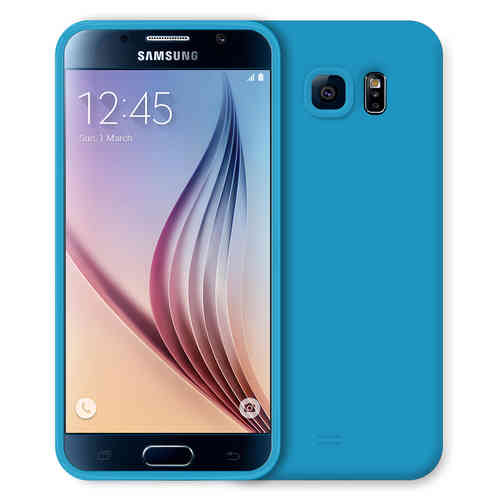 Flexi Candy Crush Case for Samsung Galaxy S6 - Light Blue (Matte)