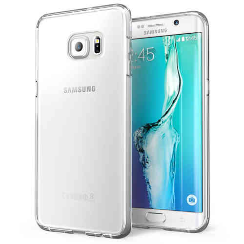 Flexi Slim Gel Case for Samsung Galaxy S6 Edge+ (Clear) (Gloss Grip)