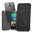 Dot Matrix View Flip Case for HTC One M8 - Black