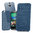 Dot Matrix View Flip Case for HTC One M8 - Blue
