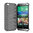 Dot Matrix View Flip Case for HTC One M8 - Grey