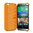 Dot Matrix View Flip Case for HTC One M8 - Orange