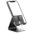 Aluminium Desktop Stand Holder for Mobile Phone / Mini Tablet - Black