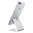 Aluminium Desktop Stand Holder for Mobile Phone / Mini Tablet - Silver