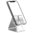 Aluminium Desktop Stand Holder for Mobile Phone / Mini Tablet - Silver